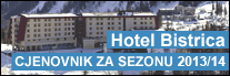 Hotel Bistrica cjenovnik