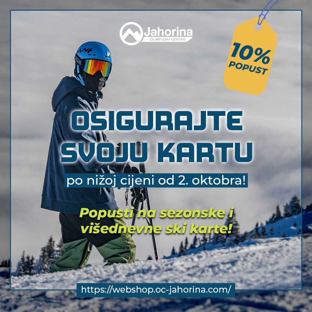 Reserve your ski pass and get ready for an unforgettable winter adventure on Jahorina!